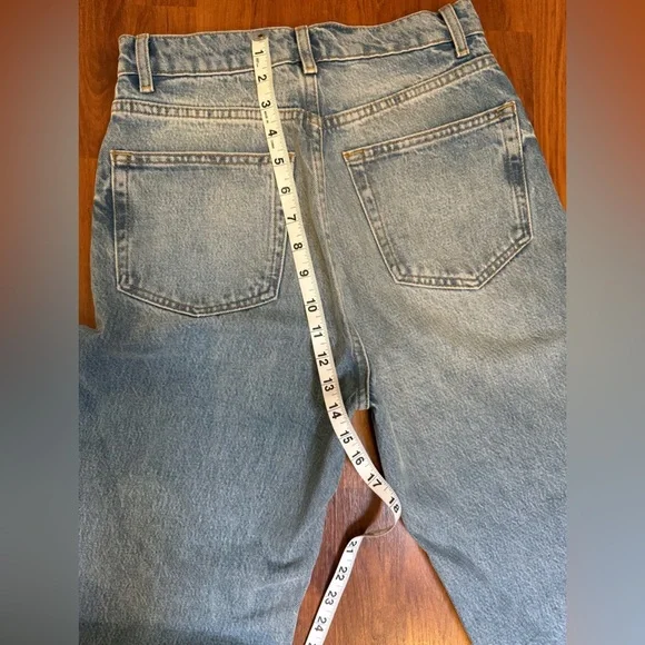 Reformation Light Blue Flare Jeans - Picture 7 of 11